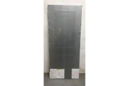 LPDDoors 44mm Pre Arnhem 2P FD30 Engineered Black Prime Door | 78'' x 33''