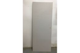 Ripple Effect Light Grey Door W/ Pre-Drilled Handle Profile | 1982mm x 762mm x 35mm