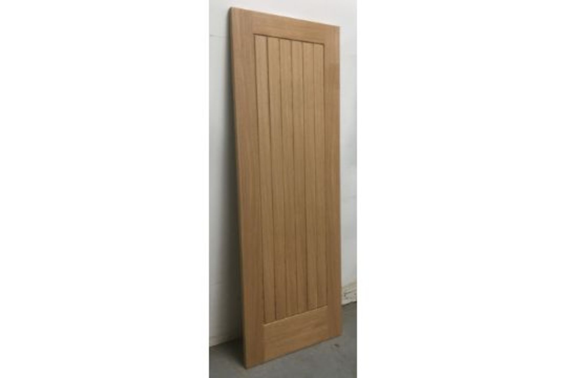 Unlabelled Grid Patterned Internal Wooden Door | 1976mm x 686mm x 35mm - Image 2 of 3