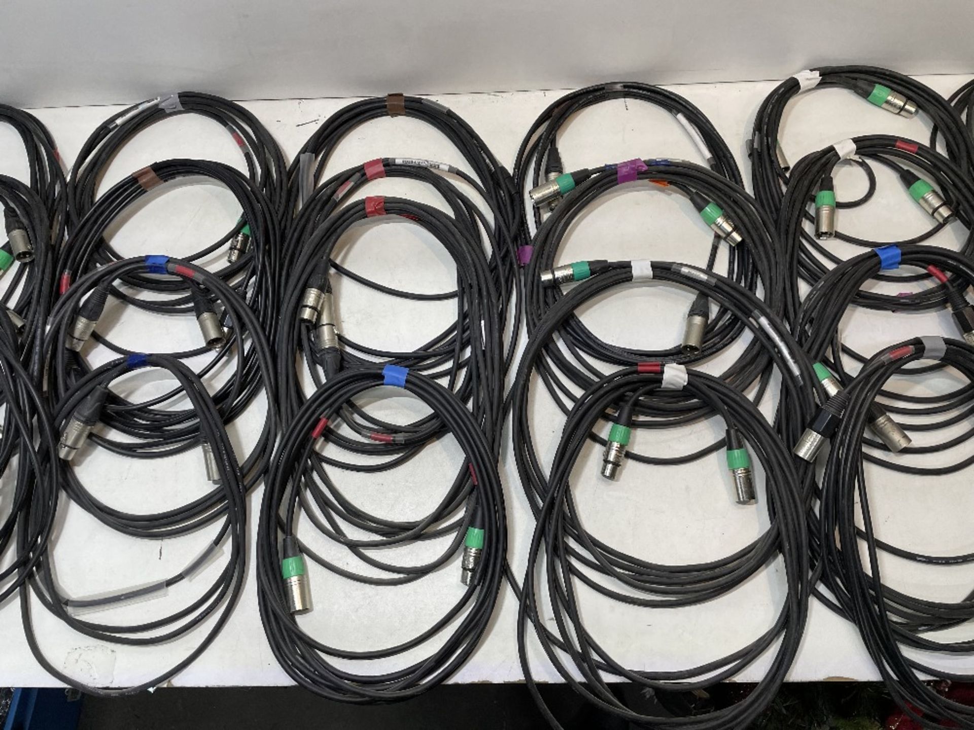 24 x Approx 5m DMX Cables - Image 2 of 3