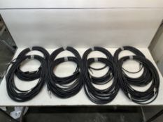 8 x Approx 20m Stereo Jack Cables