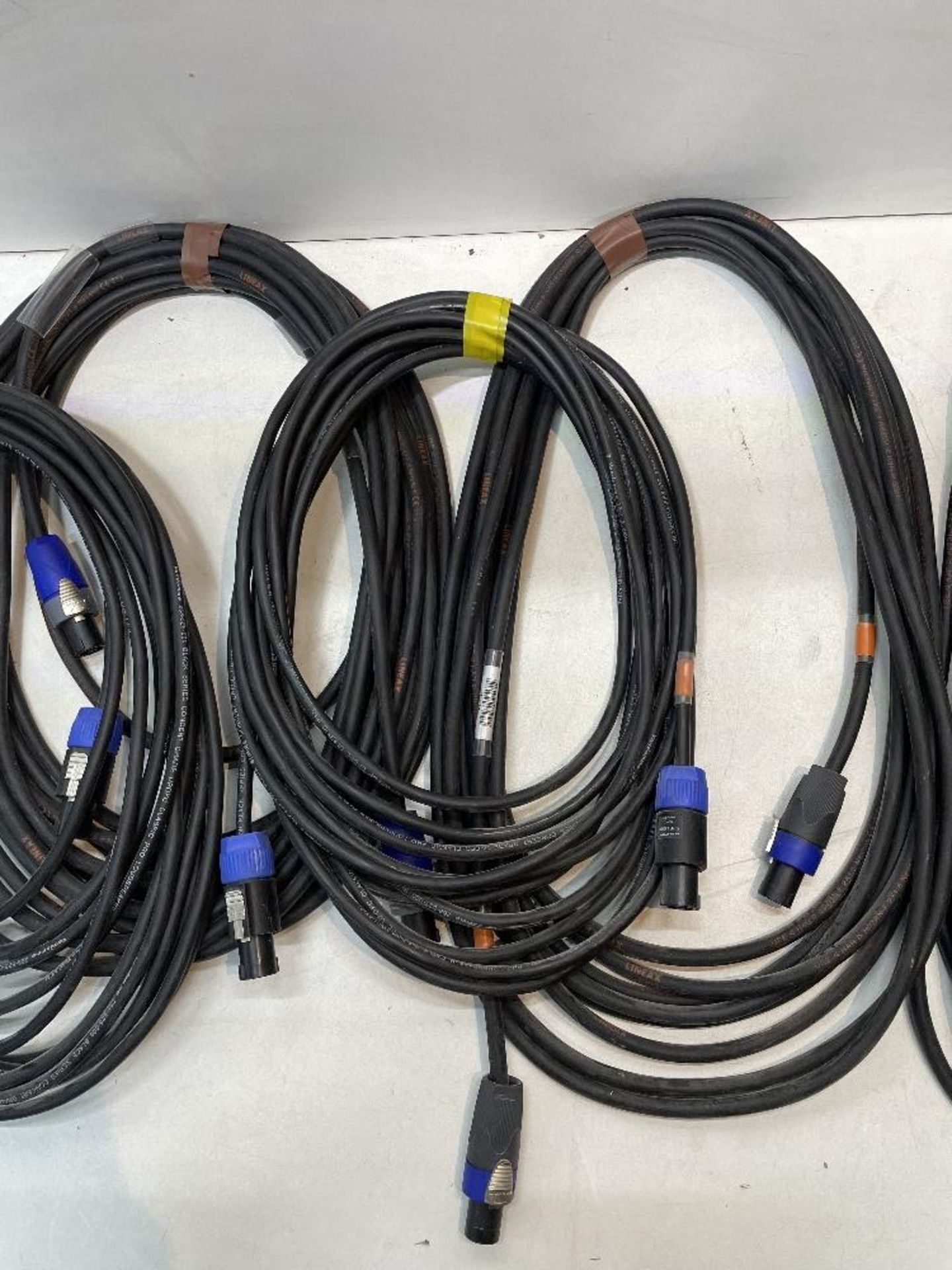 5 x Various Sized 2-Pole Speakon Cables - Image 3 of 5