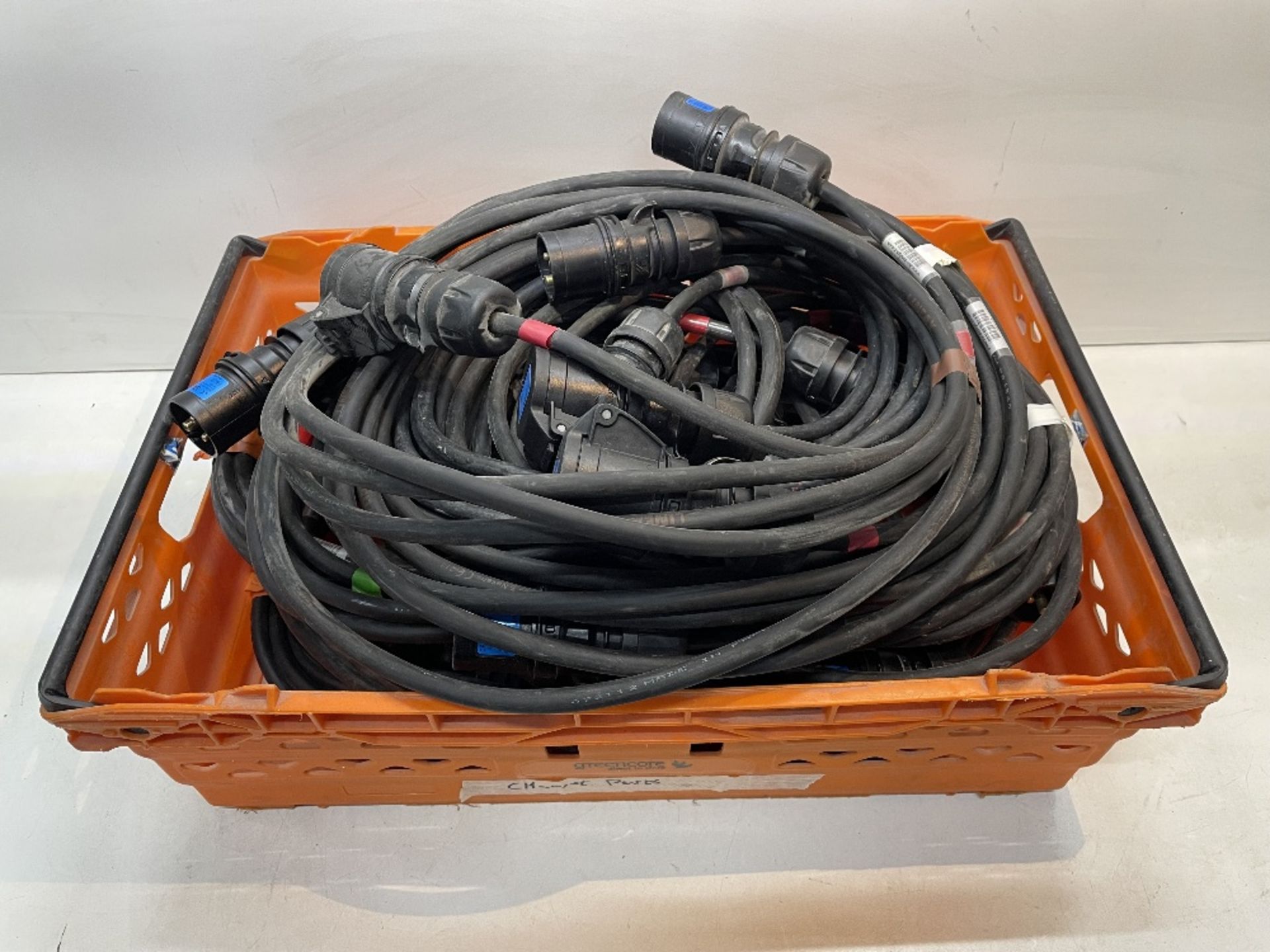 13 x Approx 5m - 16a Single Phase 15a (2.5mm) Cables - Image 6 of 6