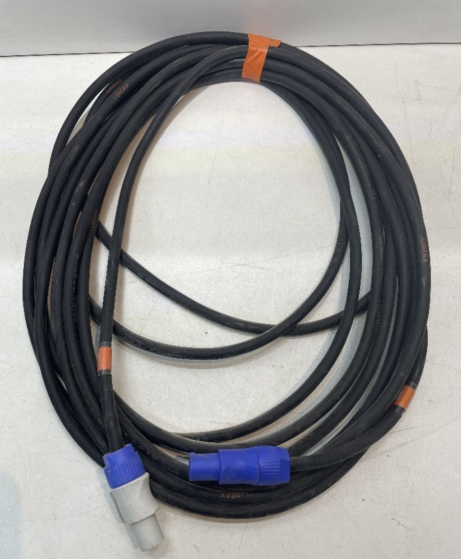 6 x Approx 10m PowerCon Cables - Image 2 of 5