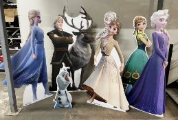 7 x Frozen & Frozen 2 Lifesize Cardboard Cutouts