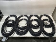 8 x Approx 20m Stereo Jack Cables