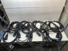 13 x Approx 5m - 16a Single Phase 15a (2.5mm) Cables