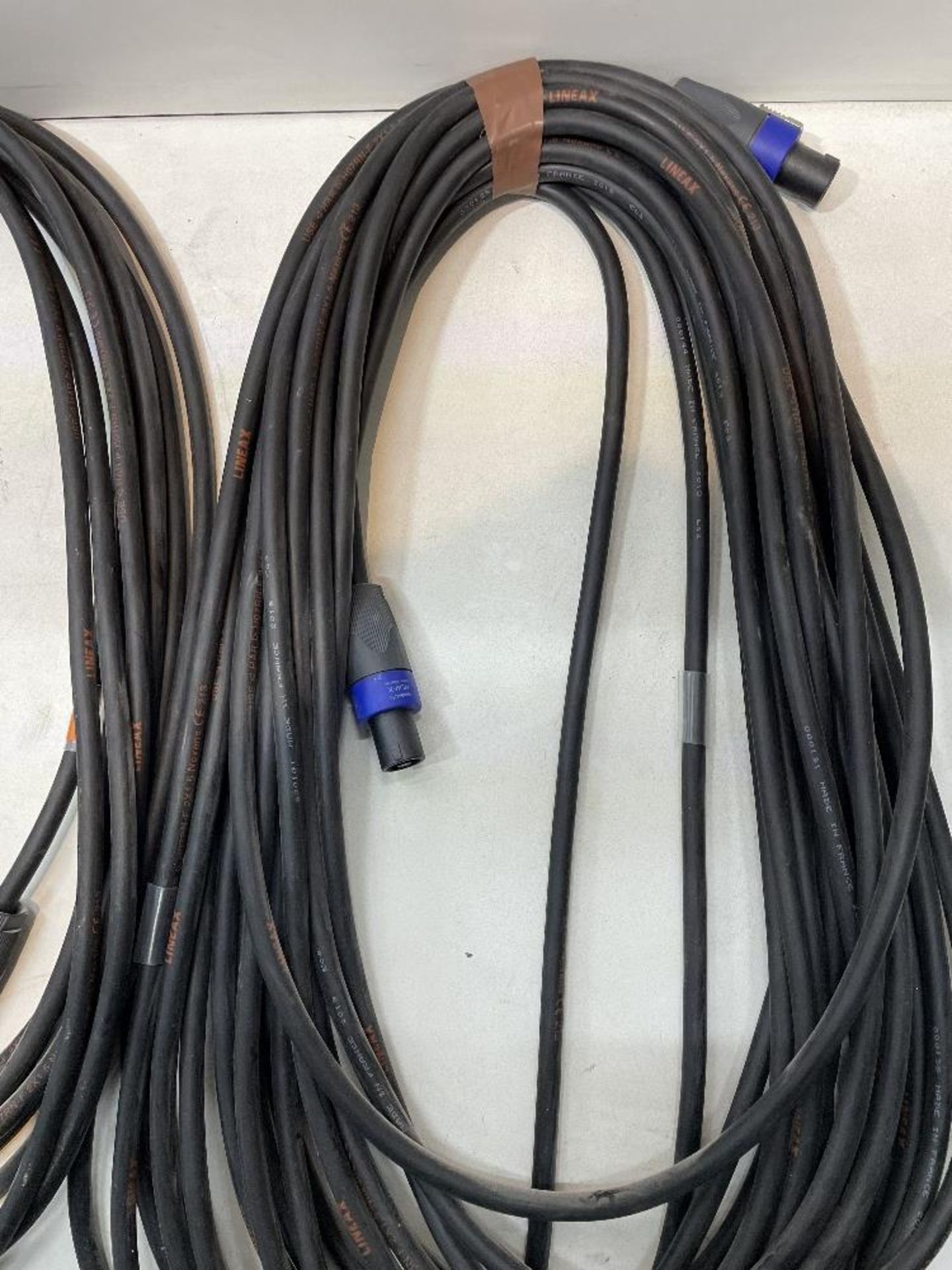 5 x Various Sized 2-Pole Speakon Cables - Image 2 of 5