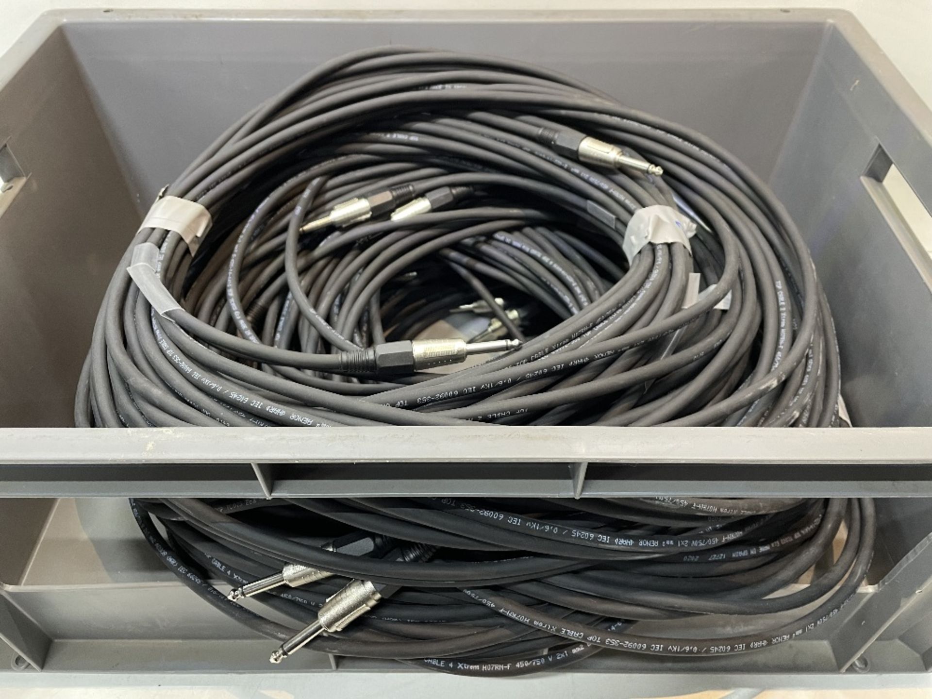 8 x Approx 20m Stereo Jack Cables - Image 6 of 6