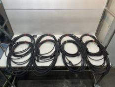 8 x Approx 10m PowerCon True Cables