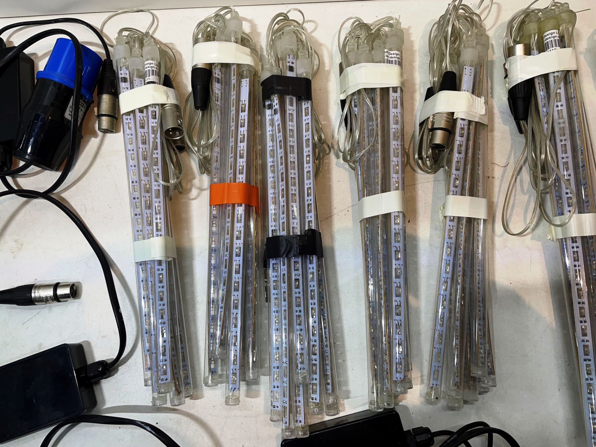 12 x Sets of Various LED Meteor Shower Rain Lights - Image 4 of 8