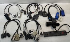 Various 16A, 13A & IEC to 13a Sockets