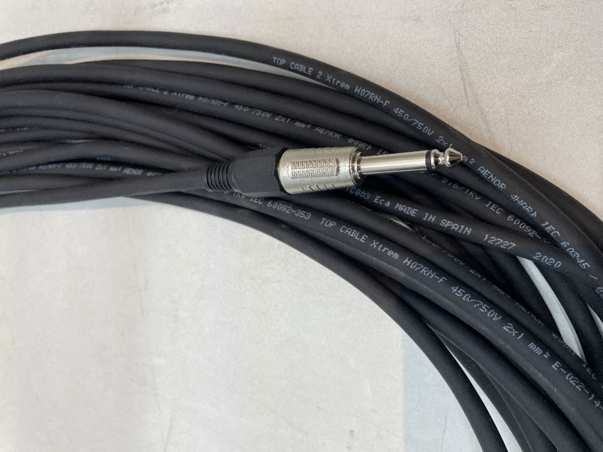8 x Approx 20m Stereo Jack Cables - Image 3 of 6