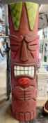 Caribbean Theme Tiki Statue Prop