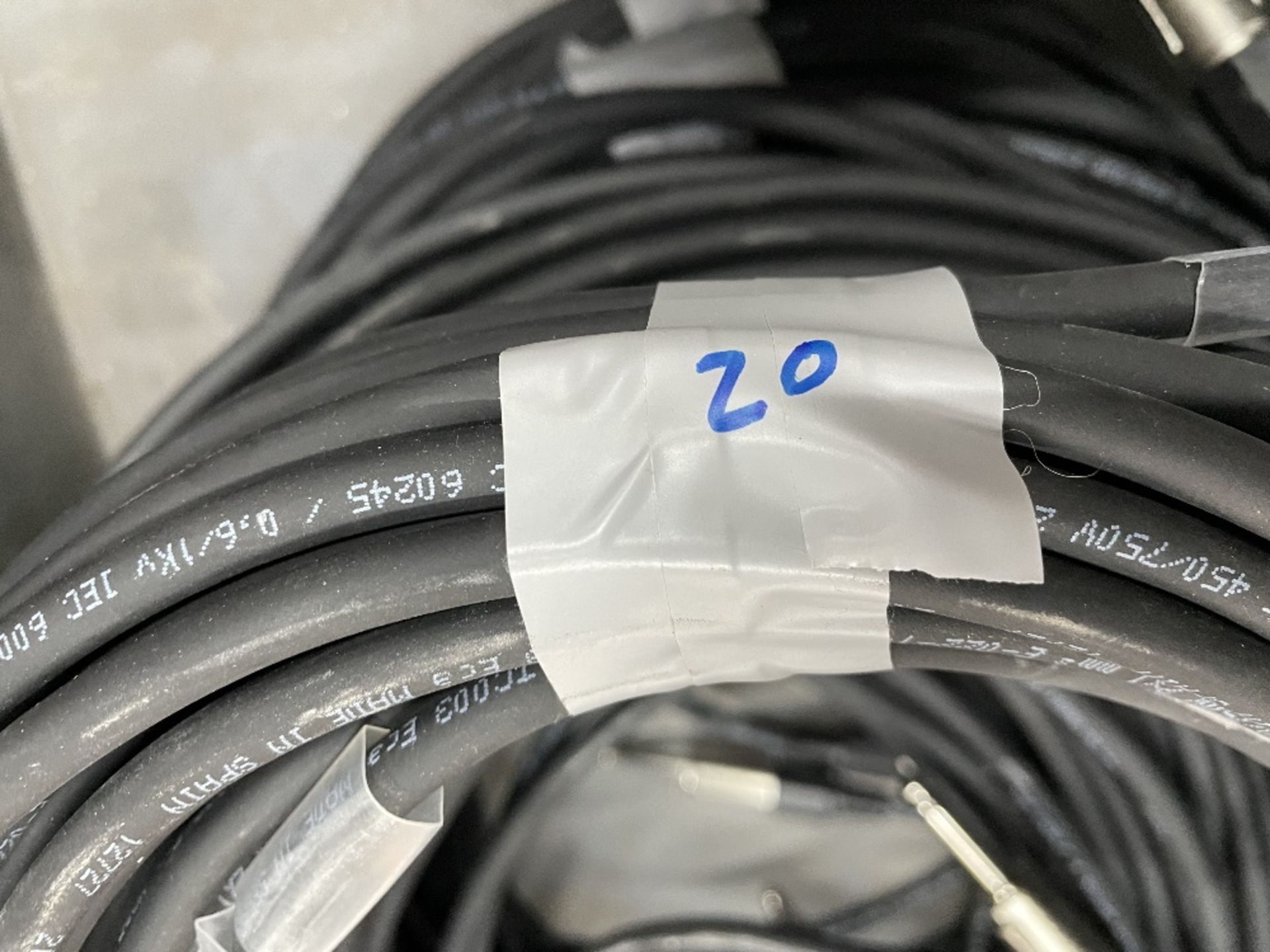 8 x Approx 20m Stereo Jack Cables - Image 6 of 6