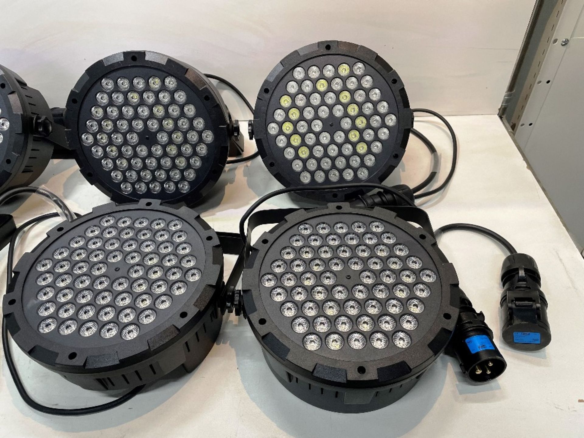 6 x LED WT09 Stage Flat Par Cans | 120W - Image 4 of 6