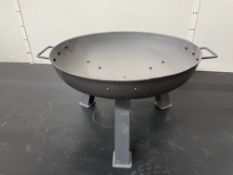 Grey Fire Pit Bowl w/ Legs | 55cm