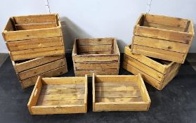 7 x Various Wooden Boxes & Crates