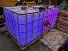 2 x LED Colour Changing IBC's w/ Remotes