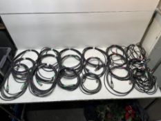 20 x Approx 5m DMX Cables