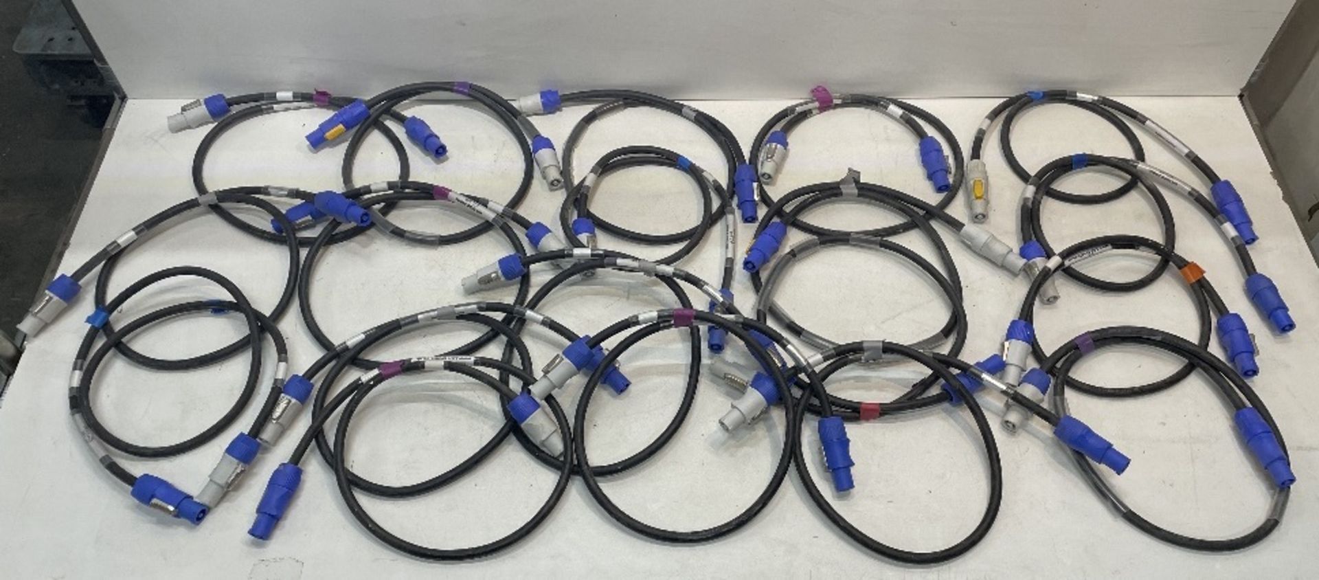 19 x Short Lead PowerCon Cables