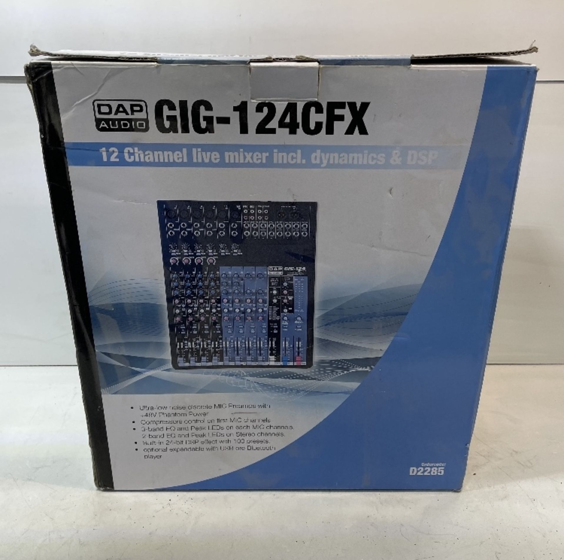 DAP Audio GIG-124CFX 12 Channel Live Mixer