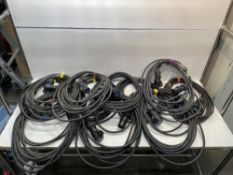 13 x Approx 5m - 16a Single Phase 15a (2.5mm) Cables