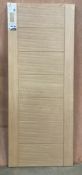 XLJoinery Oak Palermo Internal Wooden Door | INTOPAL32 | 2032mm x 813mm x 35mm