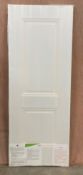LPDDoors White Primed Arnhem 2P 35mm Internal Door | 78'' x 30'' | 023883