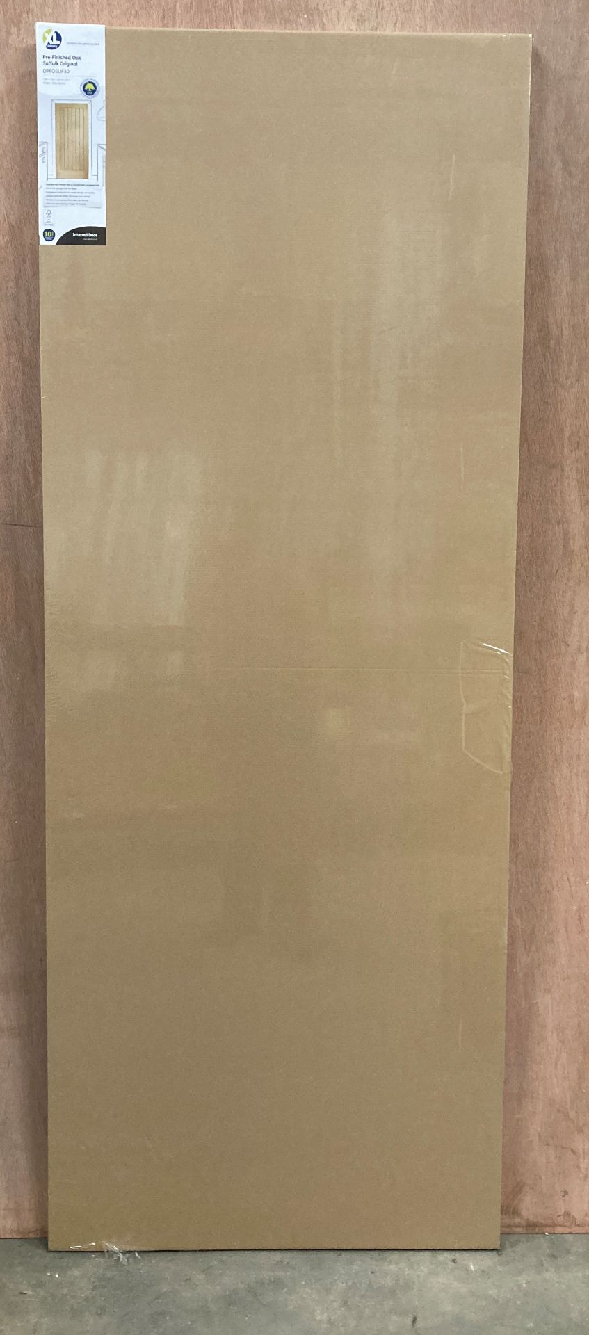 XLJoinery Pre-Finished Oak Suffolk Original Internal Door | OPFOSUF30 | 1981mm 762mm x 35mm