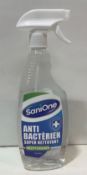 Approximately 576 Bottles of Anti-bacteria Multi Purpose spray 750ml | ****Instructions are in FRENC