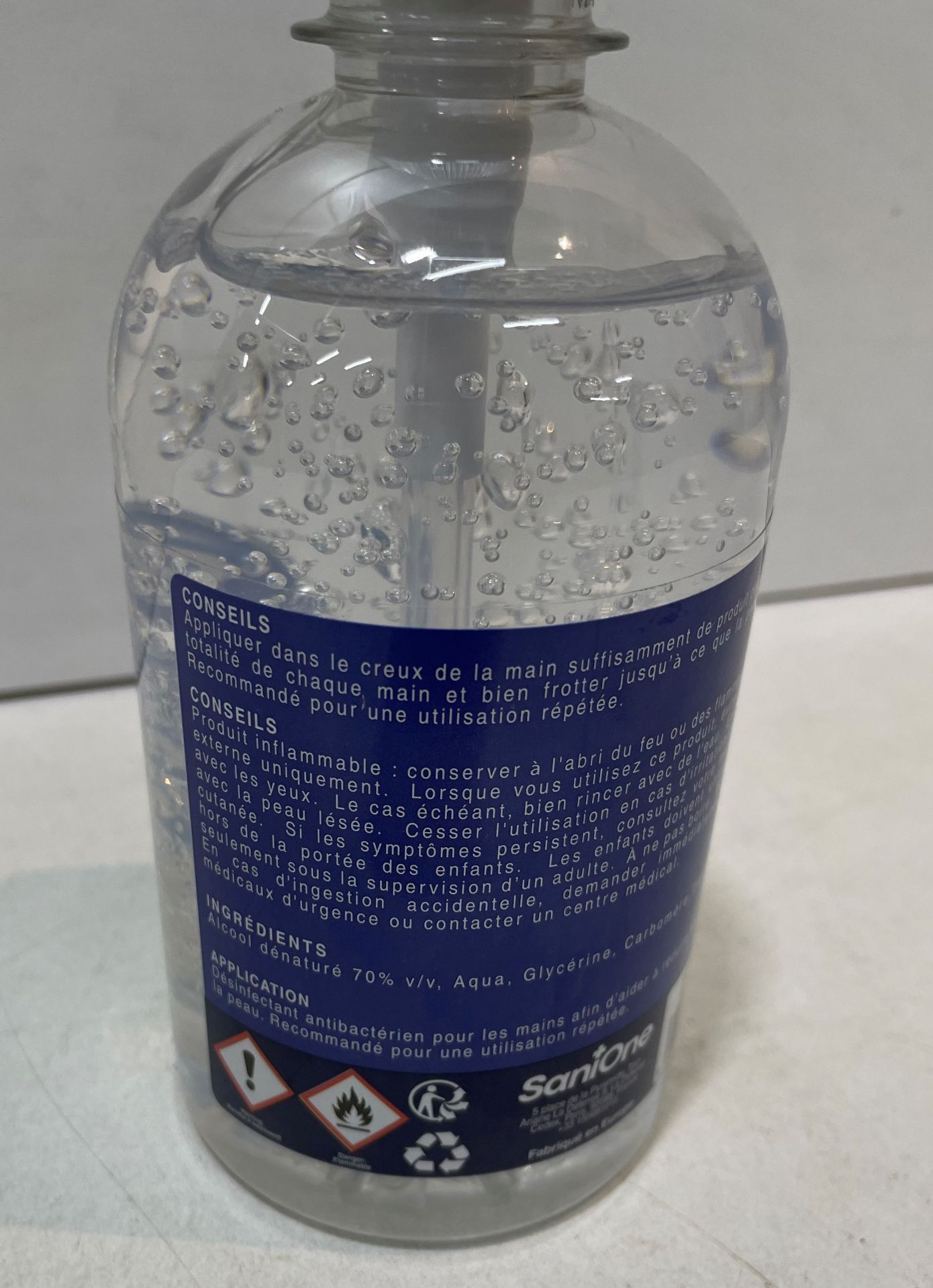 Approximately 1440 500ml Instant Hand Sanitizer Gel |****Instructions are FRENCH**** - Image 7 of 10