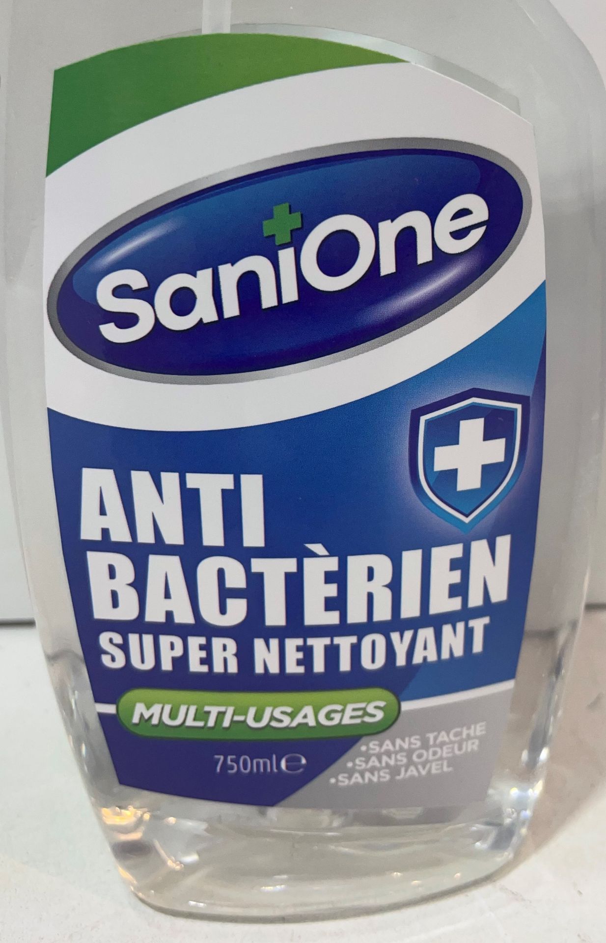 Approximately 576 Bottles of Anti-bacteria Multi Purpose spray 750ml | ****Instructions are in FRENC - Image 3 of 8