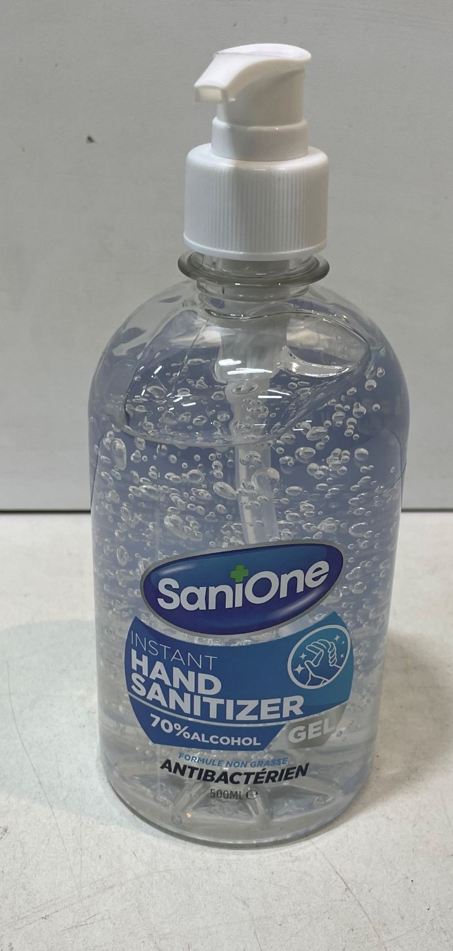 Approximately 1440 500ml Instant Hand Sanitizer Gel |****Instructions are FRENCH****