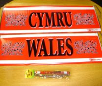 Approx 2,500 Expanding Banner w/ Wales Design Print - RRP£2.00