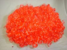 Approx 1,400 x Novelty Curly Wigs - Red & Red/White - RRP£4.99