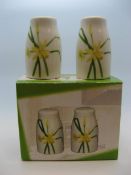 1,000+ Daffodil Style Salt & Pepper Cruet Sets - Boxed in Pairs - RRP£3.99