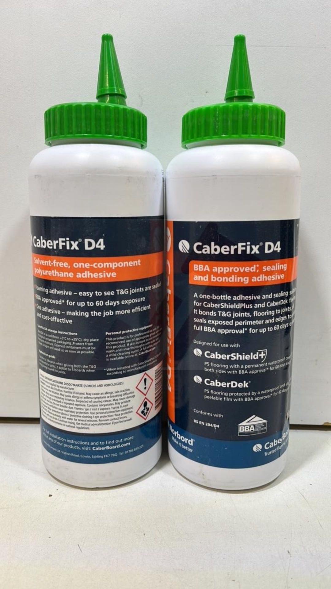 12 x 1KG Bottles Of Caber Fix D4 Sealing And Bonding Adhesive - Image 2 of 2