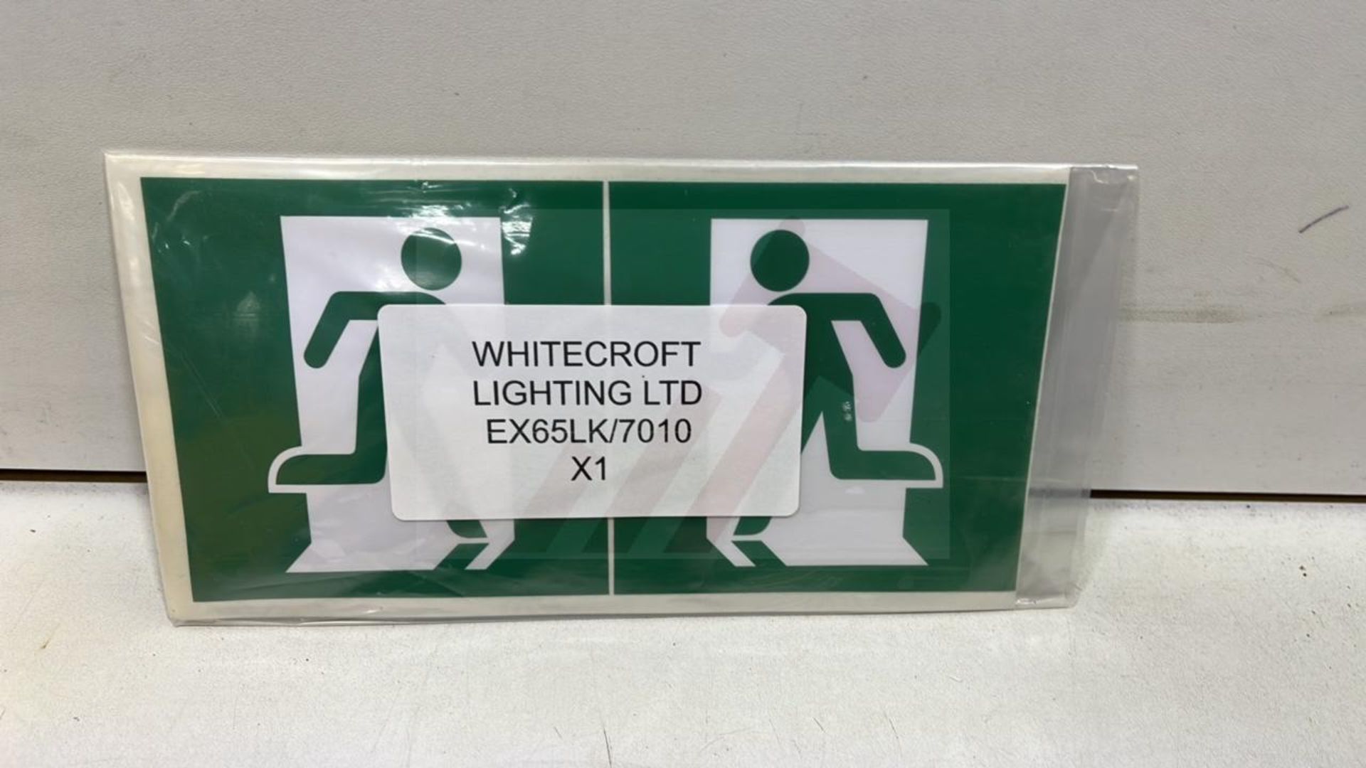 45 x Various Sized Emergency Exit Signs - As Pictured - Image 5 of 7