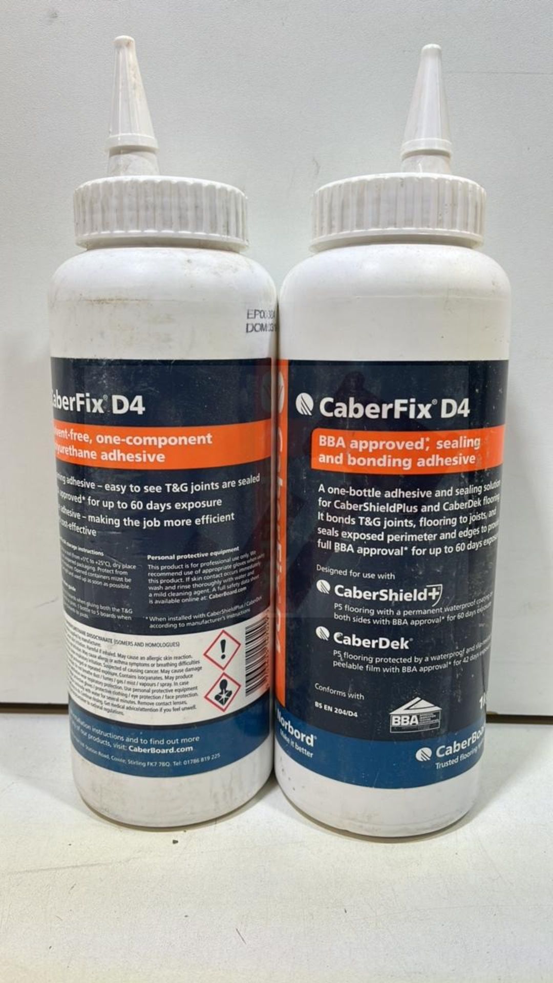 8 x 1KG Bottles Of Caber Fix D4 Sealing And Bonding Adhesive - Image 2 of 2