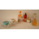 5 Flacons et produits de beauté de la marque AVON : flacon vintage d'eau de Cologne [...]