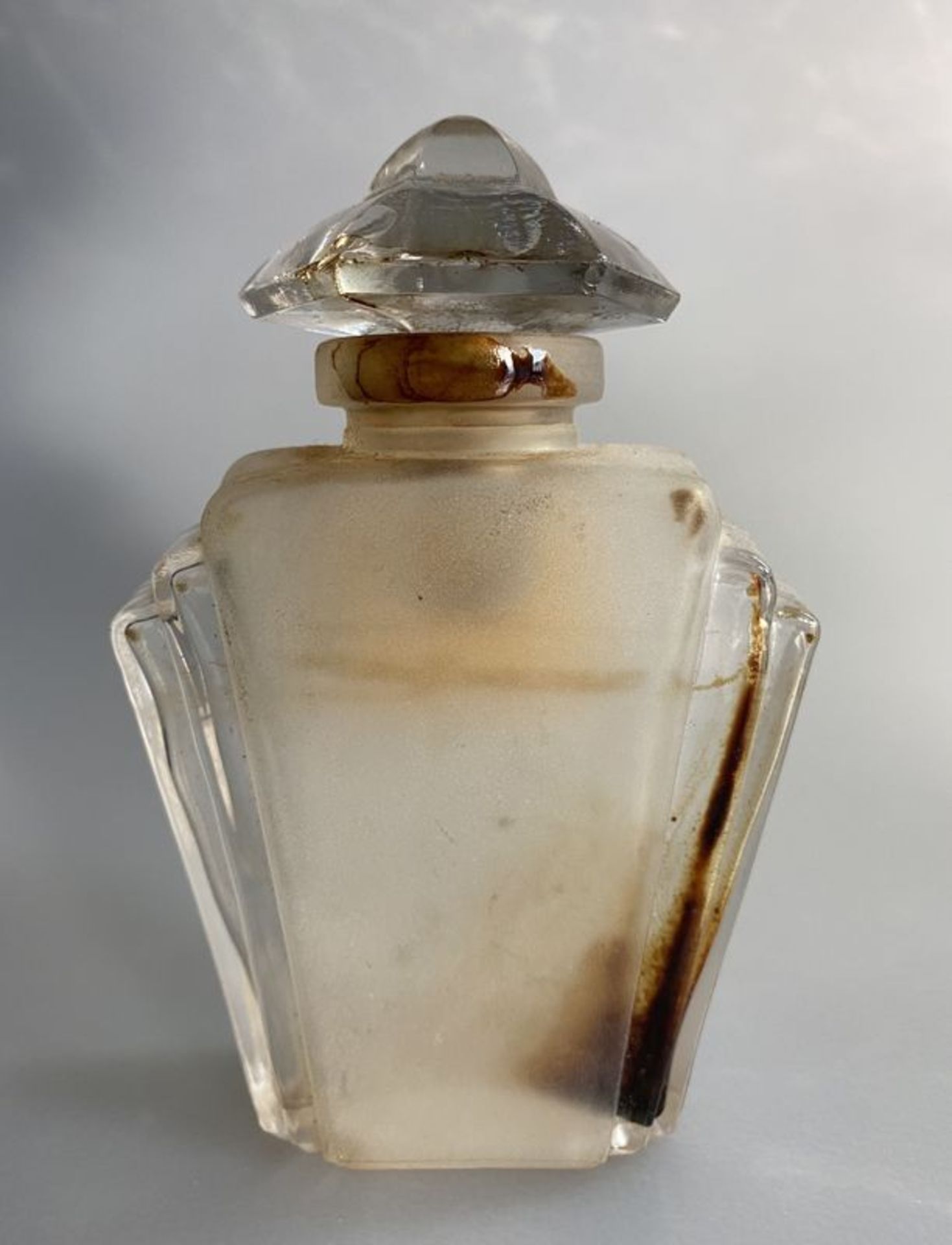 Flacon de parfum (vide) : Les Liserons de LORENZY-PALANCA, Paris, étiquette [...] - Image 2 of 2