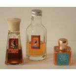 3 flacons de parfum de la maison Coty (la plus ancienne parfumerie française) : [...]