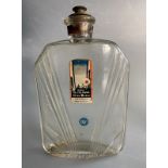 Flacon de parfum (vide) : Eau de Cologne A1 par Jn GIRAUD fils, Paris, étiquette [...]