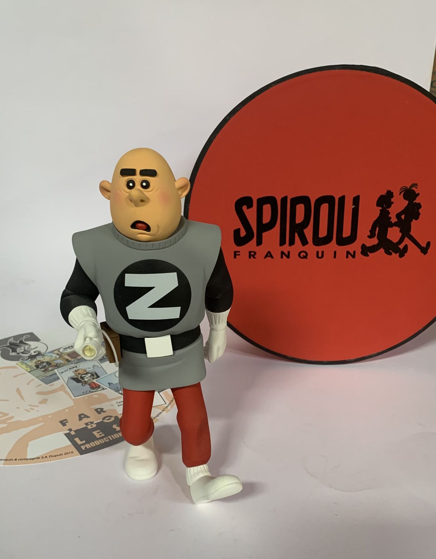 SPIROU FARIBOLES": Spirou, Zorglhomme, n°/475 + Zorglhomme grüßt, Sonderausführung, ausgenommen