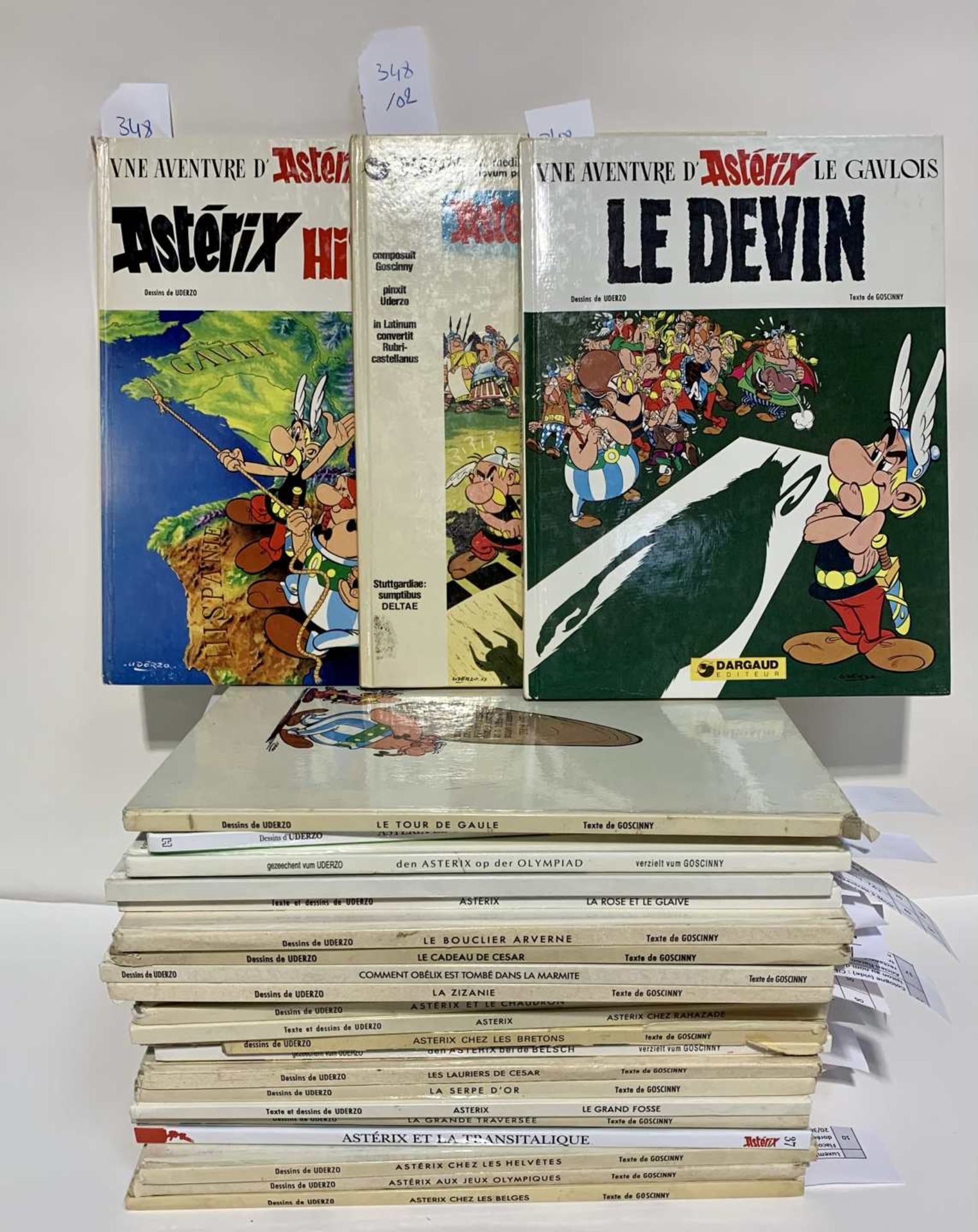 UDERZO & GOSCINNY ASTERIX UND OBELIX - Set von 25 Comicstrips: - LOMBARD, 1965.Le Tour de Gaule d' - Bild 3 aus 3