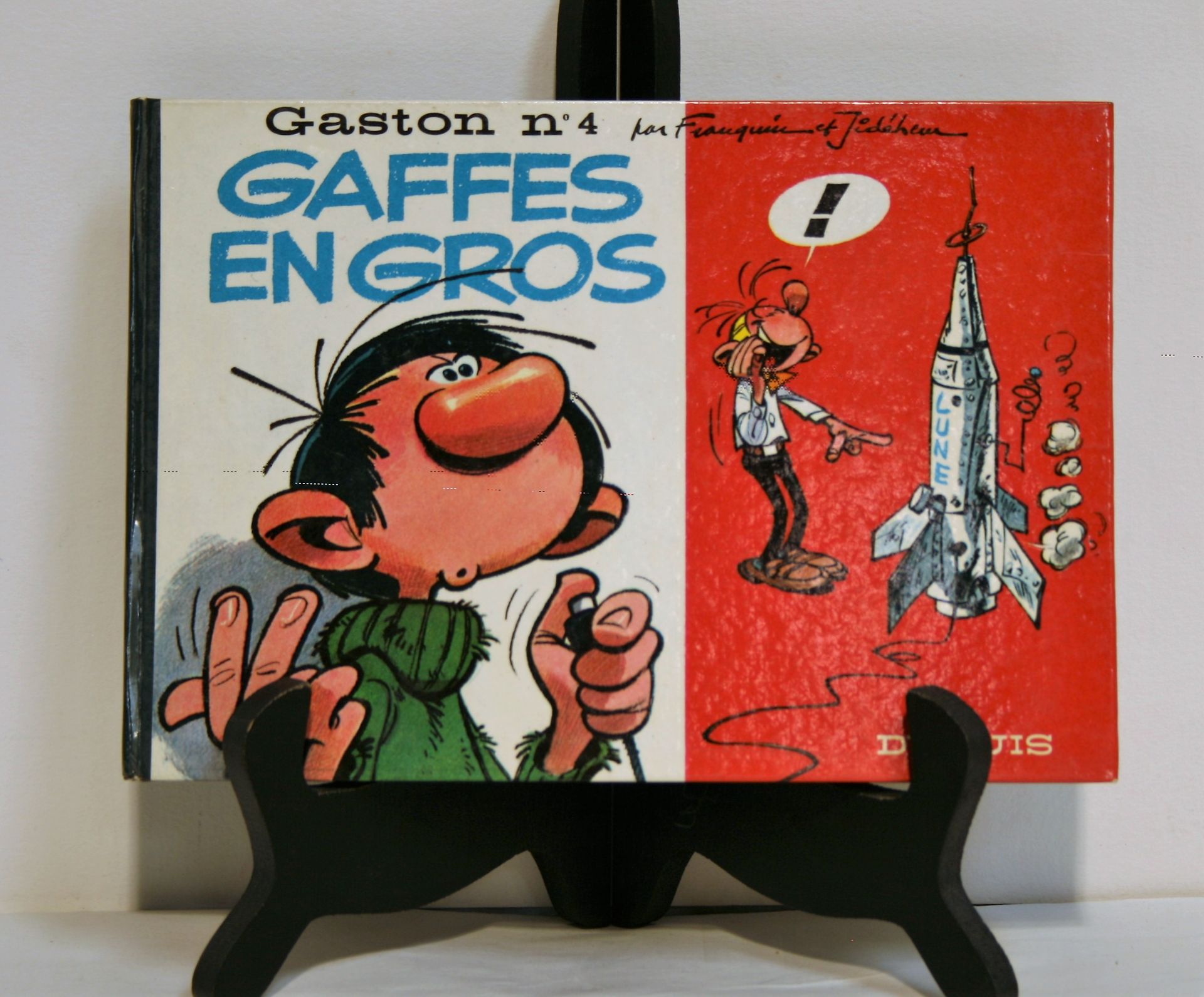 GASTON LAGAFFE FRANQUIN GASTON LAGAFFE Band 4: Großhandelsfälschungen, Originalausgabe von 1965 (