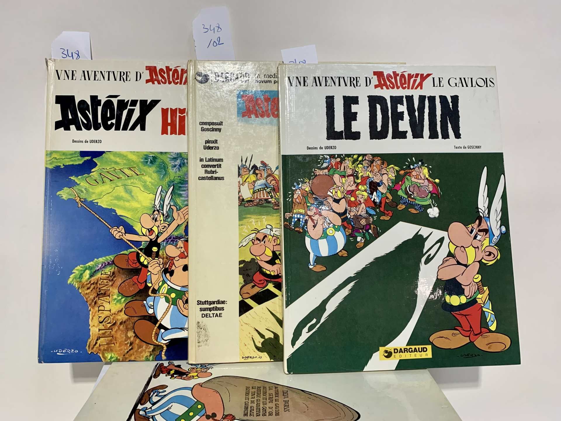 UDERZO & GOSCINNY ASTERIX UND OBELIX - Set von 25 Comicstrips: - LOMBARD, 1965.Le Tour de Gaule d'