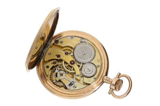 Taschenuhr: qualitätsvolle Schweizer "Alpina Union Horlogère" Herrenuhr,  ca. 1900 Ca. Ø50mm, c