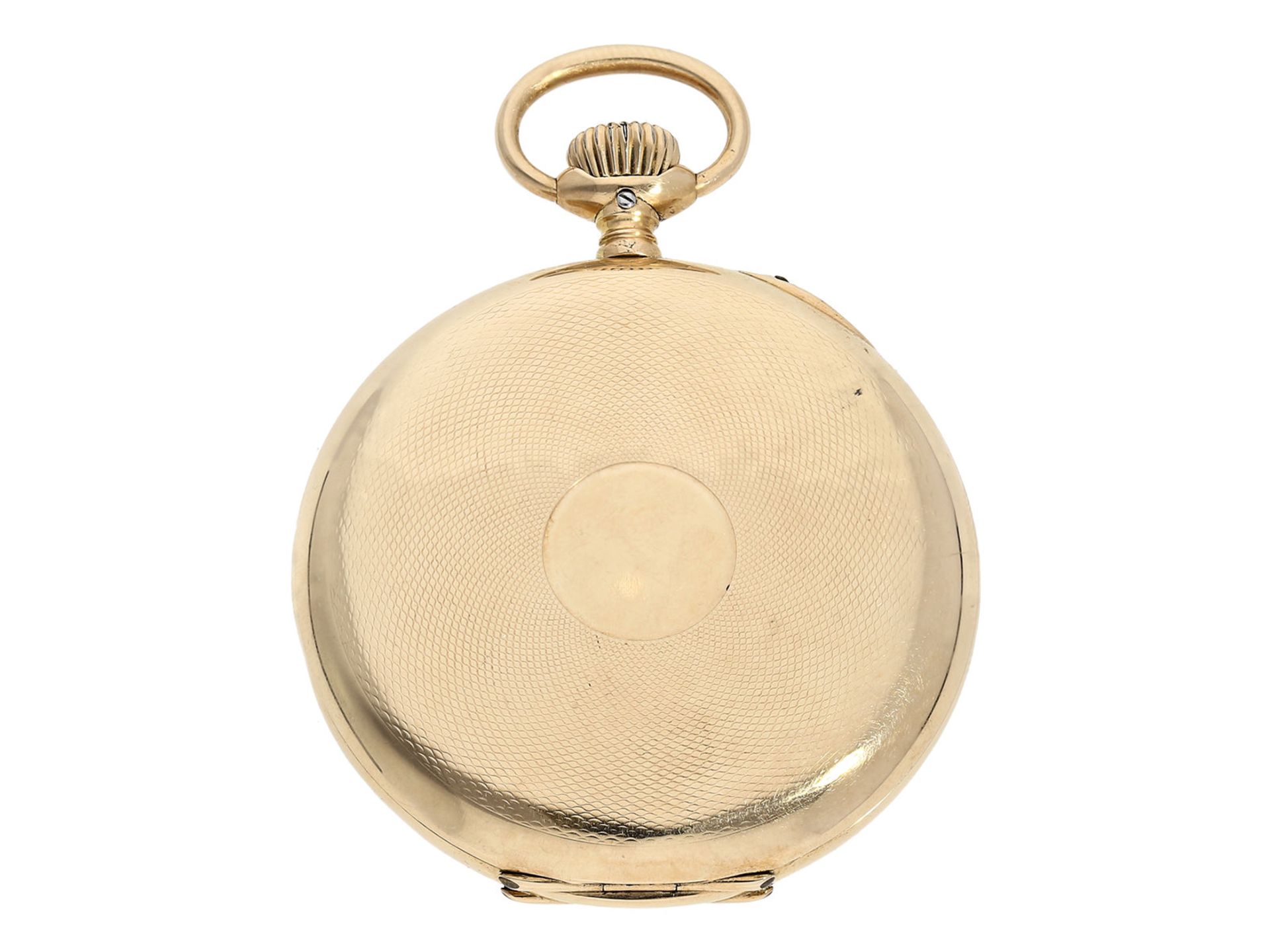 Pocket watch: gold man's pocket watch by IWC Schaffhausen, ca. 1922 - Bild 5 aus 5